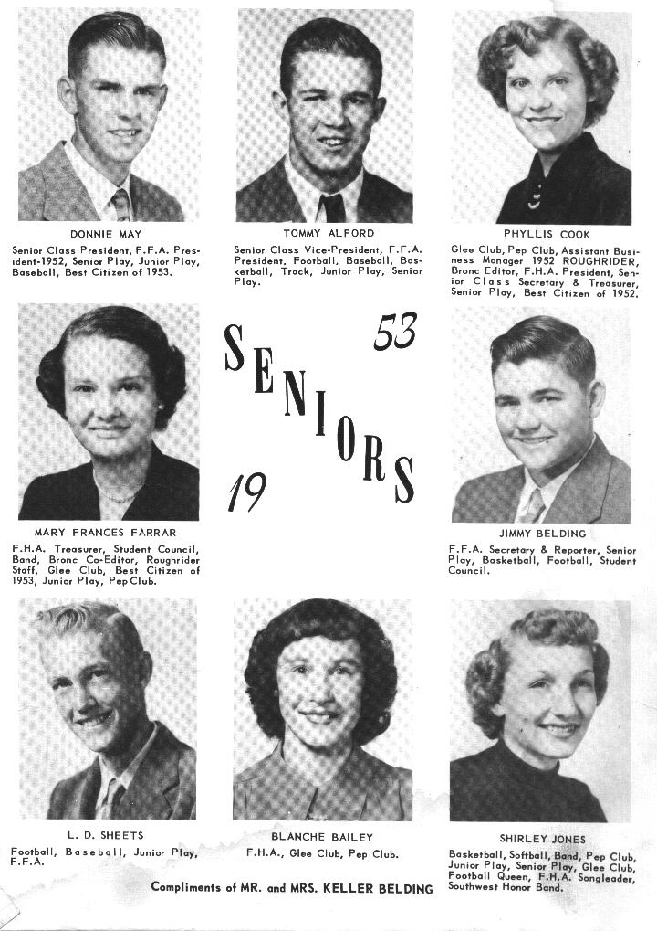 1953 Seniors